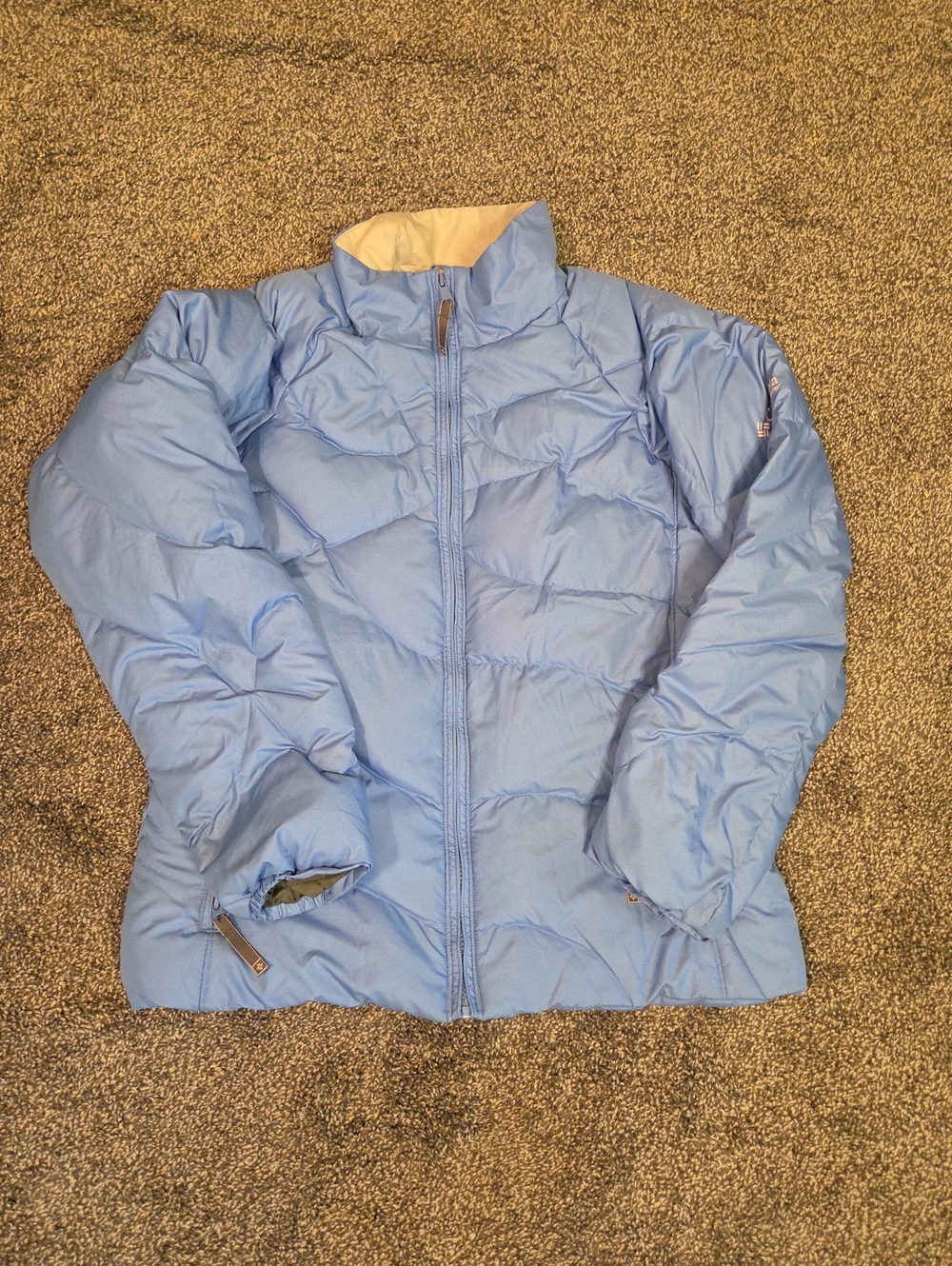 Columbia Light Blue Women's Quilted Puffer Jacket